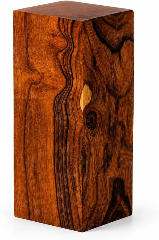 Hardwood Ironwood Blanks, Exotic Wood – Woodchucks Wood – Hardwood Lumber – Natural Wood for DIY Crafts – Ironwood Lumber Turning Blanks – Size 5 x 2 x 2 inches – Pack of 1