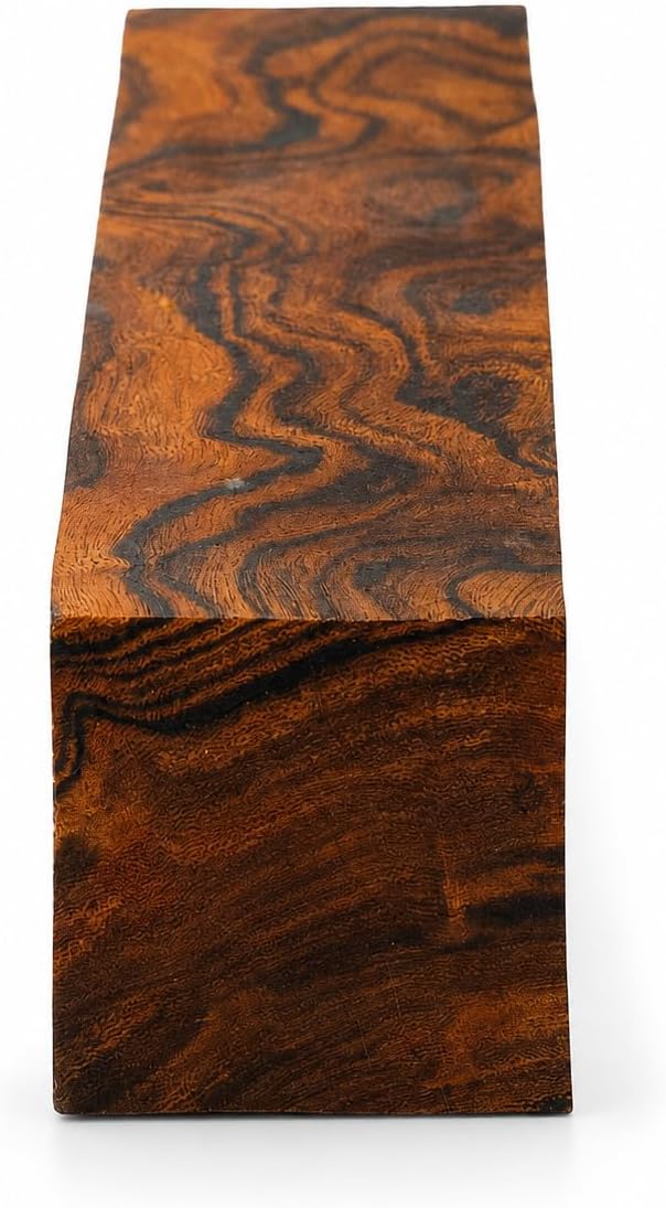 Hardwood Ironwood Blanks, Exotic Wood – Woodchucks Wood – Hardwood Lumber – Natural Wood for DIY Crafts – Ironwood Lumber Turning Blanks – Size 12 x 2 x 2 inches – Pack of 1