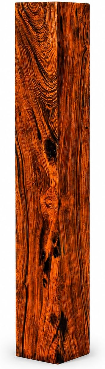 Hardwood Ironwood Blanks, Exotic Wood – Woodchucks Wood – Hardwood Lumber – Natural Wood for DIY Crafts – Ironwood Lumber Turning Blanks – Size 18 x 2 x 2 inches – Pack of 1
