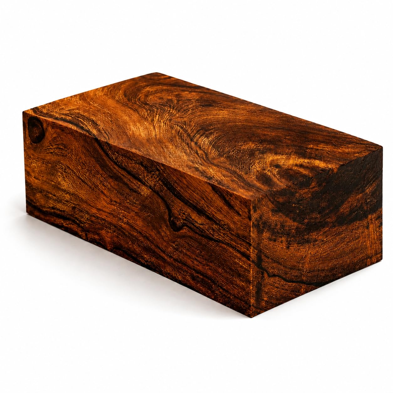 Hardwood Ironwood Blanks, Exotic Wood – Woodchucks Wood – Hardwood Lumber – Natural Wood for DIY Crafts – Ironwood Lumber Turning Blanks – Size 6 x 3 x 2 in, Pack of 1