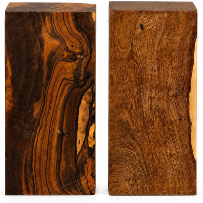 Hardwood Ironwood Blanks, Exotic Wood – Woodchucks Wood – Hardwood Lumber – Natural Wood for DIY Crafts – Ironwood Lumber Turning Blanks – Size 6 x 3 x 2 inches Pack of 2