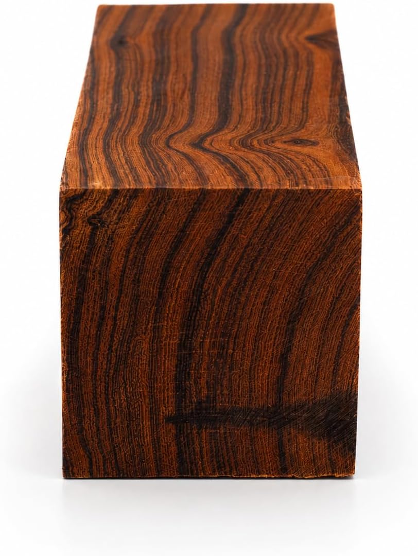 Hardwood Ironwood Blanks, Exotic Wood – Woodchucks Wood – Hardwood Lumber – Natural Wood for DIY Crafts – Ironwood Lumber Turning Blanks – Size 7 x 2 x 2 inches – Pack of 1