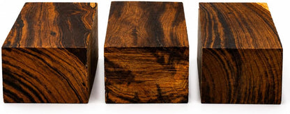 IECAP LLC Desert Ironwood Blanks — Grade B, Pack of 3 — Exotic Hardwood Block — Natural Wood Lumber Blocks for Woodworking, Carving & DIY Crafts — Iron Wood Lumber Turning Blanks — Size 6 x 3 x 2 in