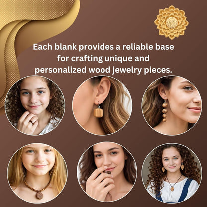 Pack of 10 Rings Ironwood Blanks – Wood Ring Materials for Wood Jewelry Ring Making – Wood Blanks Ring Craft – Wood Blanks for DIY