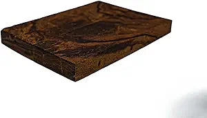 Rare Desert Ironwood knife Scales 1 Pair – Hand-Selected Exotic Hardwood with Unique Burl & Grain Patterns A++ Grade Premiu- Knife Handle Blanks – Size 5 1/8 x 1 3/4 x 1/2 inches