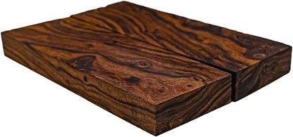 Rare Desert Ironwood knife Scales 1 Pair – Hand-Selected Exotic Hardwood with Unique Burl & Grain Patterns A++ Grade Premiu- Knife Handle Blanks – Size 5 1/8 x 1 3/4 x 1/2 inches