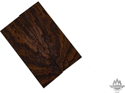 Rare Desert Ironwood knife Scales 1 Pair – Hand-Selected Exotic Hardwood with Unique Burl & Grain Patterns A++ Grade Premiu- Knife Handle Blanks – Size 5 1/8 x 1 3/4 x 1/2 inches