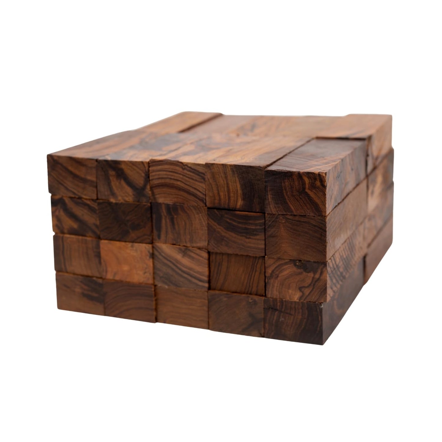 Premium Desert Ironwood Blanks — Pack of 40 — Hardwood Material — Exotic Wood Turning Blanks for Carving, Knife Handles Scales & Woodturning — Size 5 1/8" × 1 3/4" × 1 1/4"
