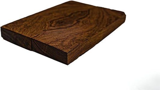 Rare Desert Ironwood knife Scales 1 Pair – Hand-Selected Exotic Hardwood with Unique Burl & Grain Patterns A++ Grade Premiu- Knife Handle Blanks – Size 5 1/8 x 1 3/4 x 1/2 inches