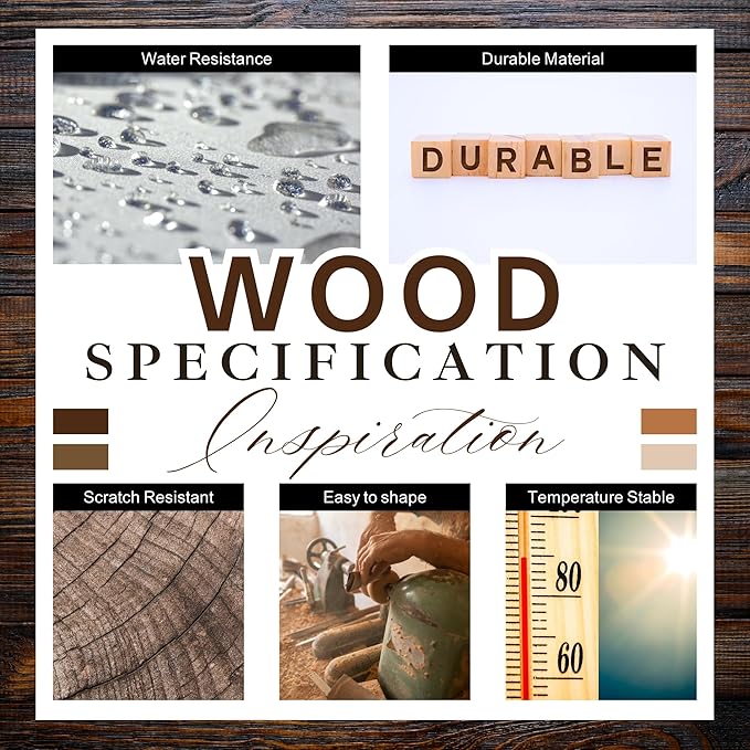 IECAP LLC Hardwood Desert Ironwood Scales, Exotic Wood Scales – Hardwood Lumber – Natural Wood for Woodworking, Woodturning, Carving - Diy Arts and Crafts – Turning Scales Kit - Size 10 x 5 x 1 Inches