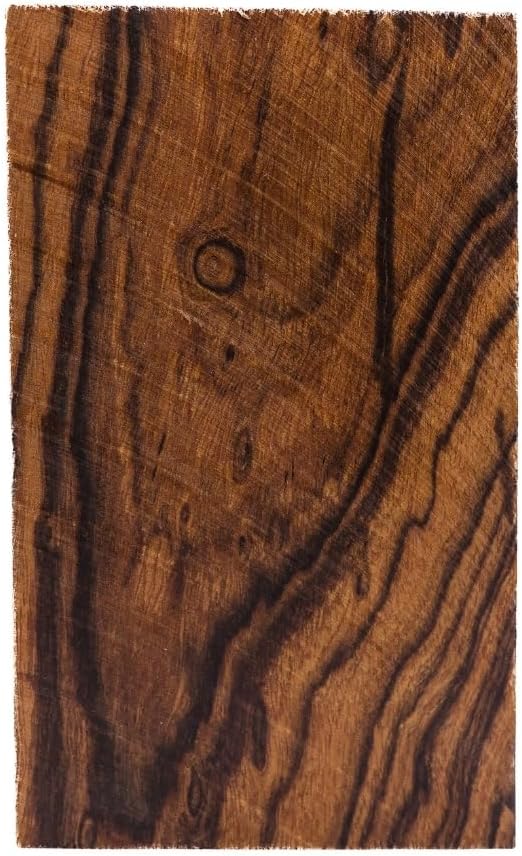 IECAP LLC Desert Ironwood Blank 1 Pack – Exotic Wood Block for Woodworking, Wood Carving, Turning Blanks, and DIY Crafts - Natural Hardwood Lumber – Handle Scales, Woodturning Blanks 5 x 3 x 1 Inches